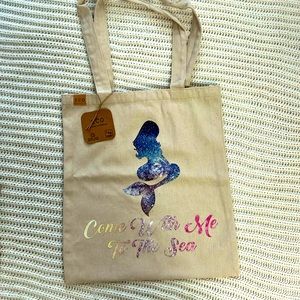 Mermaid Canvas Tote